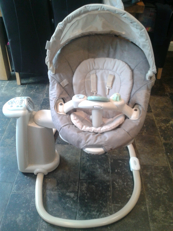 graco sweetpeace swing used